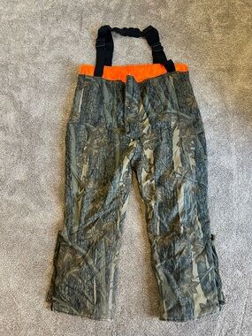 Bushmaster Mens Camo Hunting Gear Insulated Bib Overalls Size 2XL